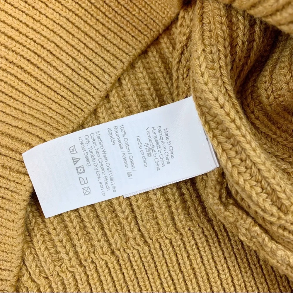 J Crew‎ Men's ribbed half zip pullover sweater striped mock neck long sleeve